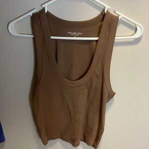 Abercrombie & Fitch Brown M Tank Top